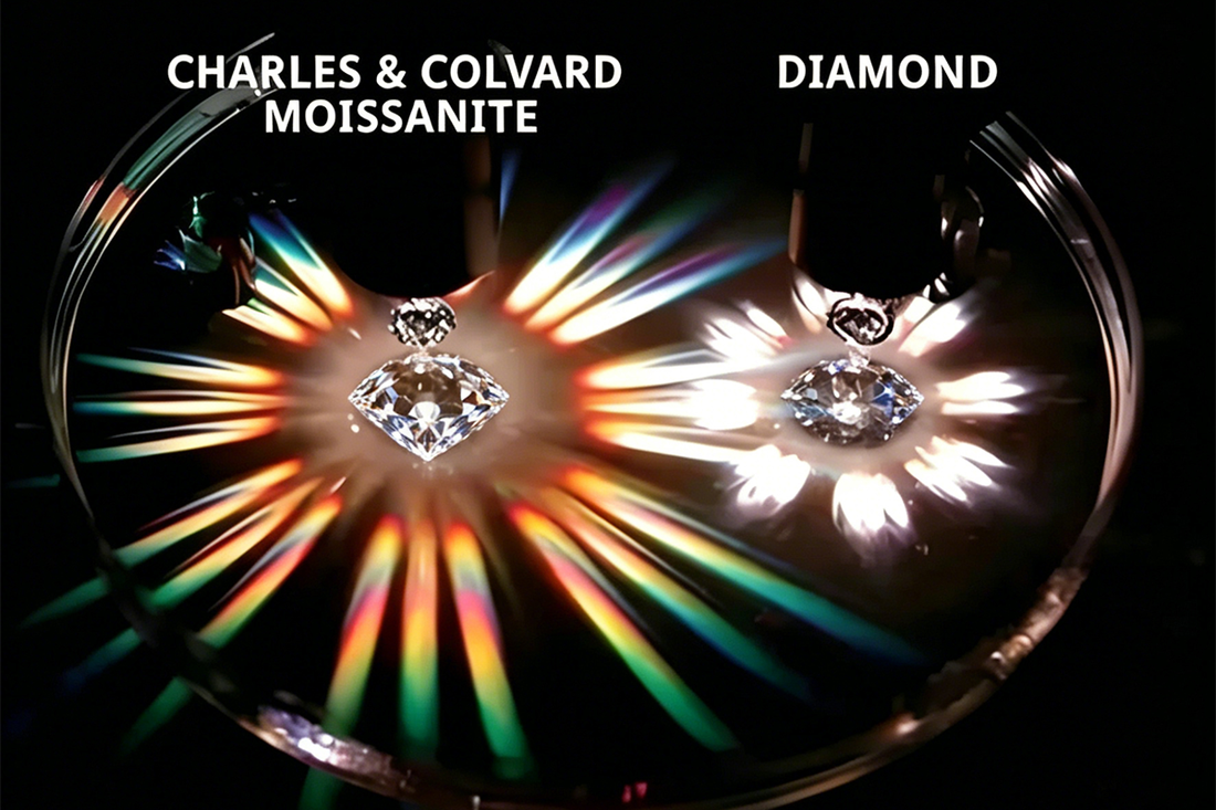 How to distinguish real and fake diamonds?
