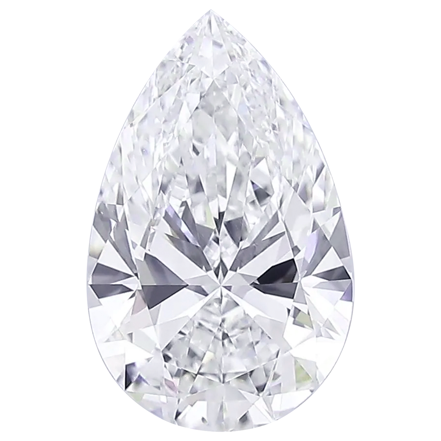 CVD 1 ct-30 ct D color VVS1 clarity, Excellent cut, IGI Certified pear lab-grown diamond