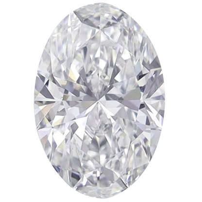 CVD 1 ct-40 ct D color VVS1 clarity, Excellent cut, IGI Certified oval lab-grown diamond