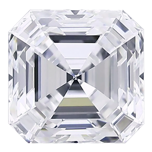 CVD 1 ct-30 ct D color VVS1 clarity, Excellent cut, IGI Certified asscher lab-grown diamond