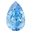 IGI Certified pear 1ct-10ct Blue Lab Grown Loose Diamond,Fancy intense-vivid color,vs-vvs clarity.