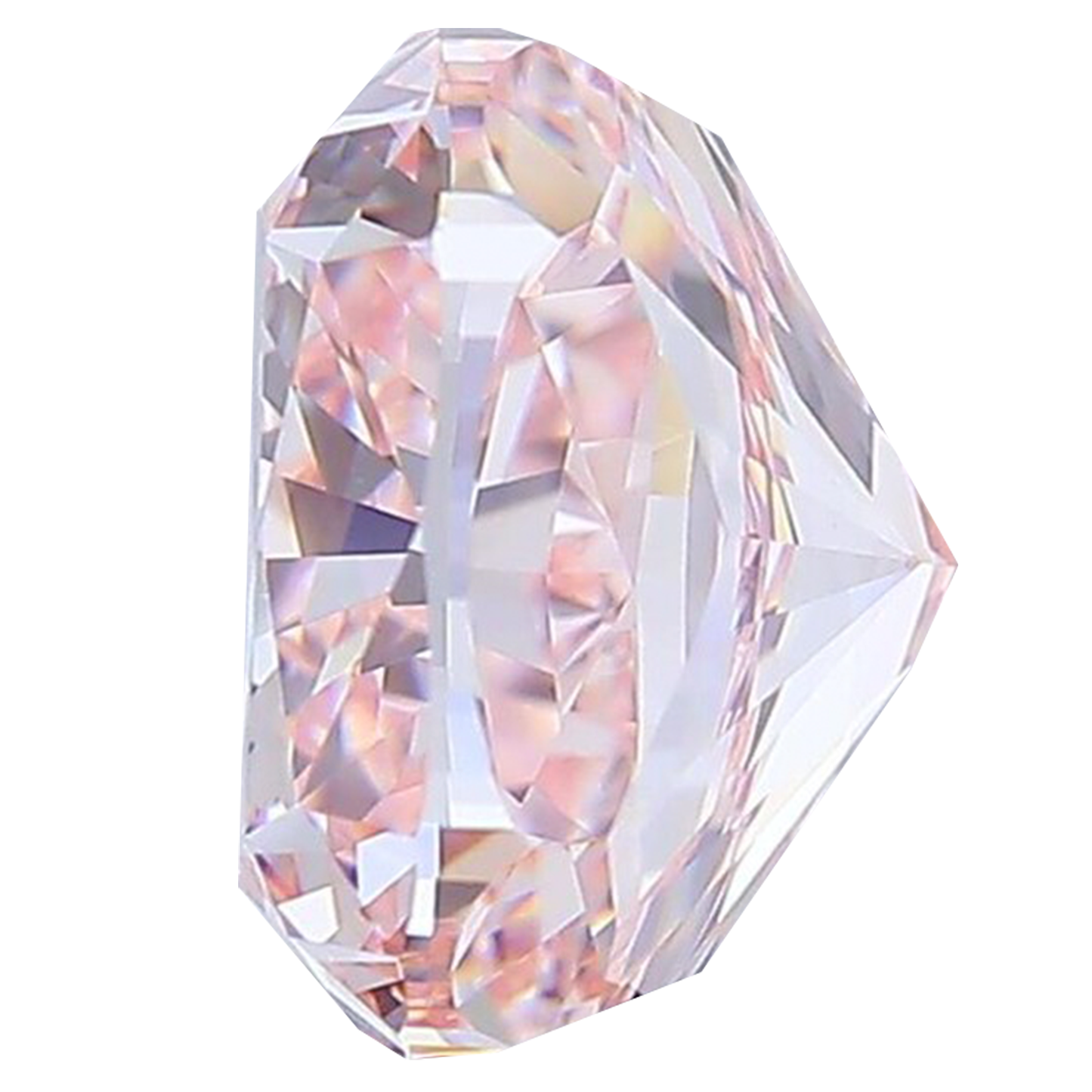 IGI Certified cushion 1ct-8ct Pink Lab Grown Loose Diamond,Fancy intense-vivid color,vs-vvs clarity.