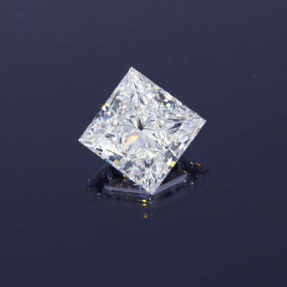 CVD 1 ct-10 ct D color VVS1 clarity, Excellent cut, IGI Certified princess lab-grown diamond