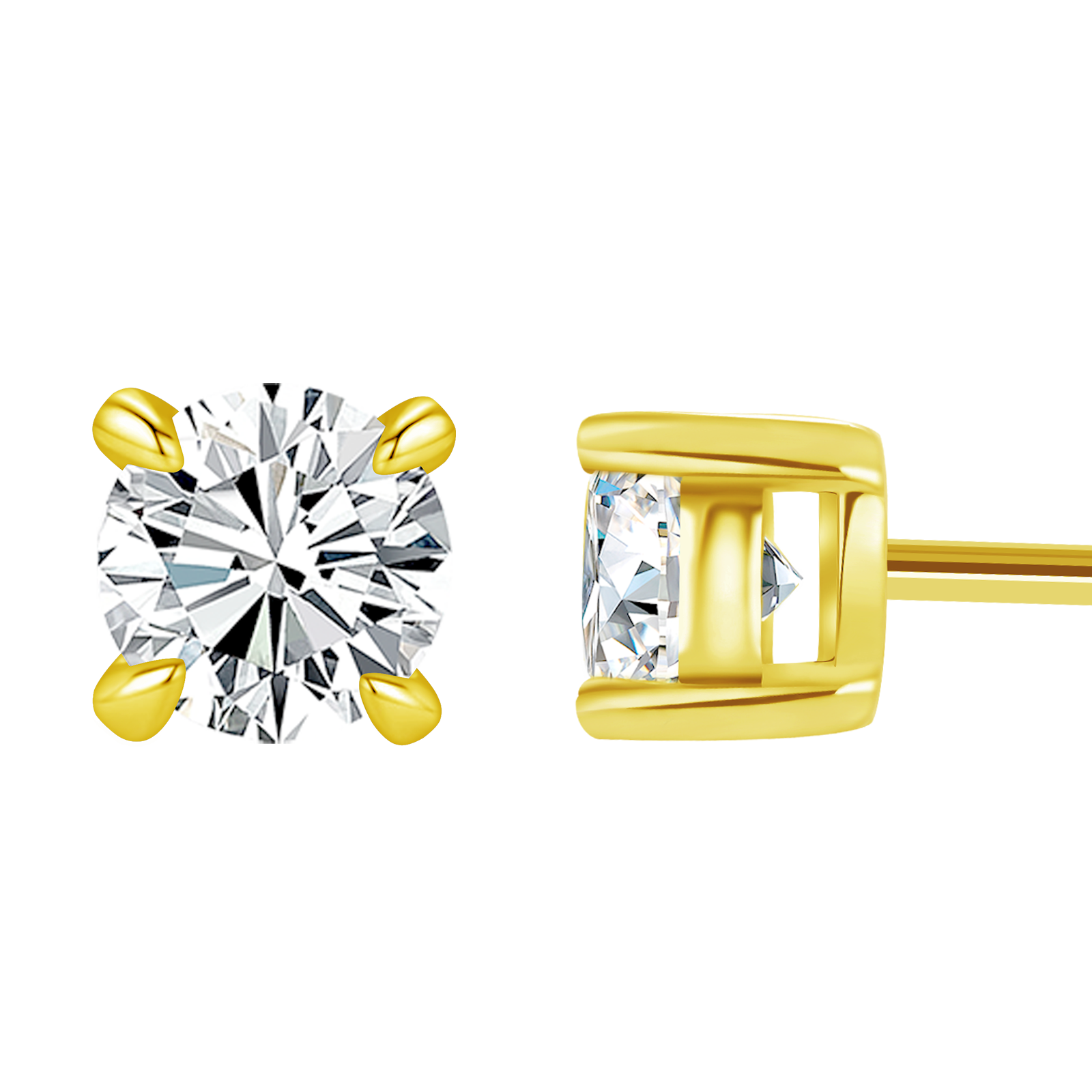 Diamond earrings