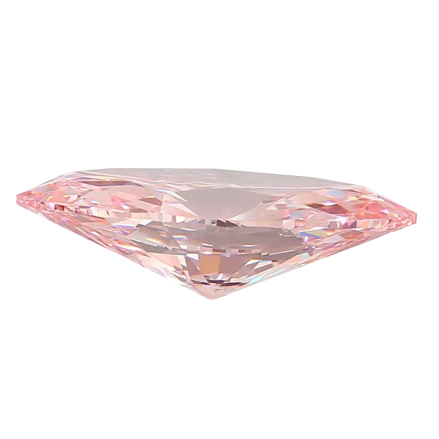 IGI Certified marquis 1ct-10ct Pink Lab Grown Loose Diamond,Fancy intense-vivid color,vs-vvs clarity.
