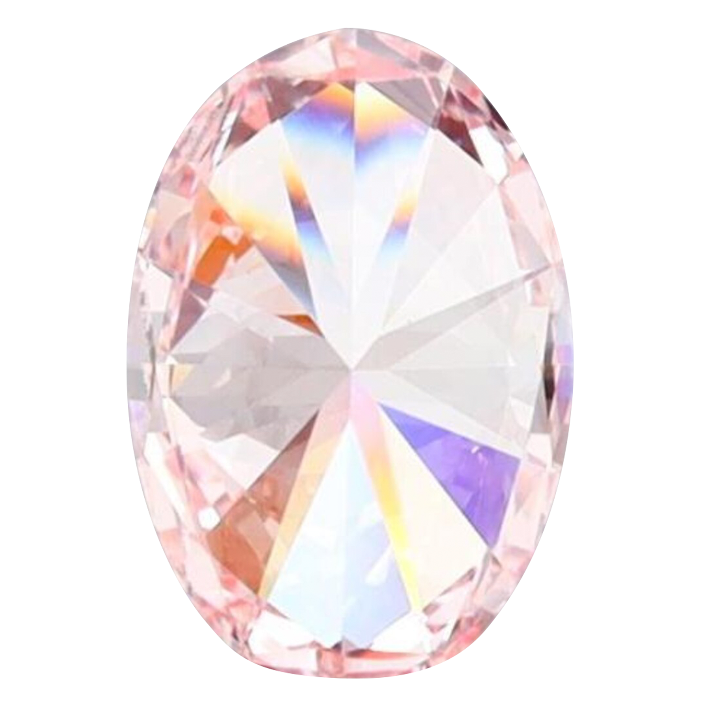 IGI Certified oval 1ct-10ct Pink Lab Grown Loose Diamond,Fancy intense-vivid color,vs-vvs clarity.