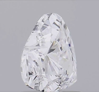 CVD 1 ct-30 ct D color VVS1 clarity, Excellent cut, IGI Certified heart lab-grown diamond